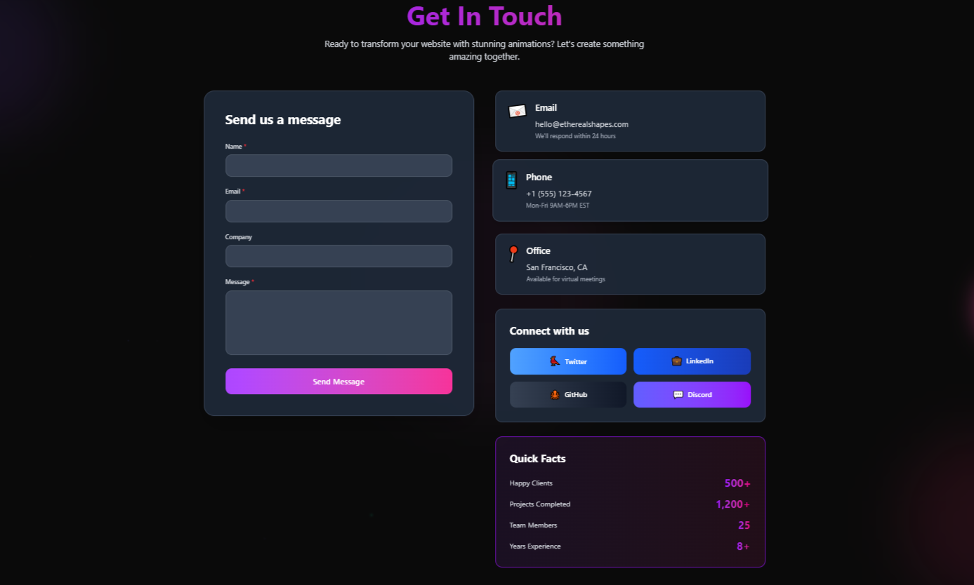 Responsive Mobile Experience